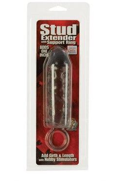 Stud Extender Smoke With Support Ring - My Sex Toy Hub