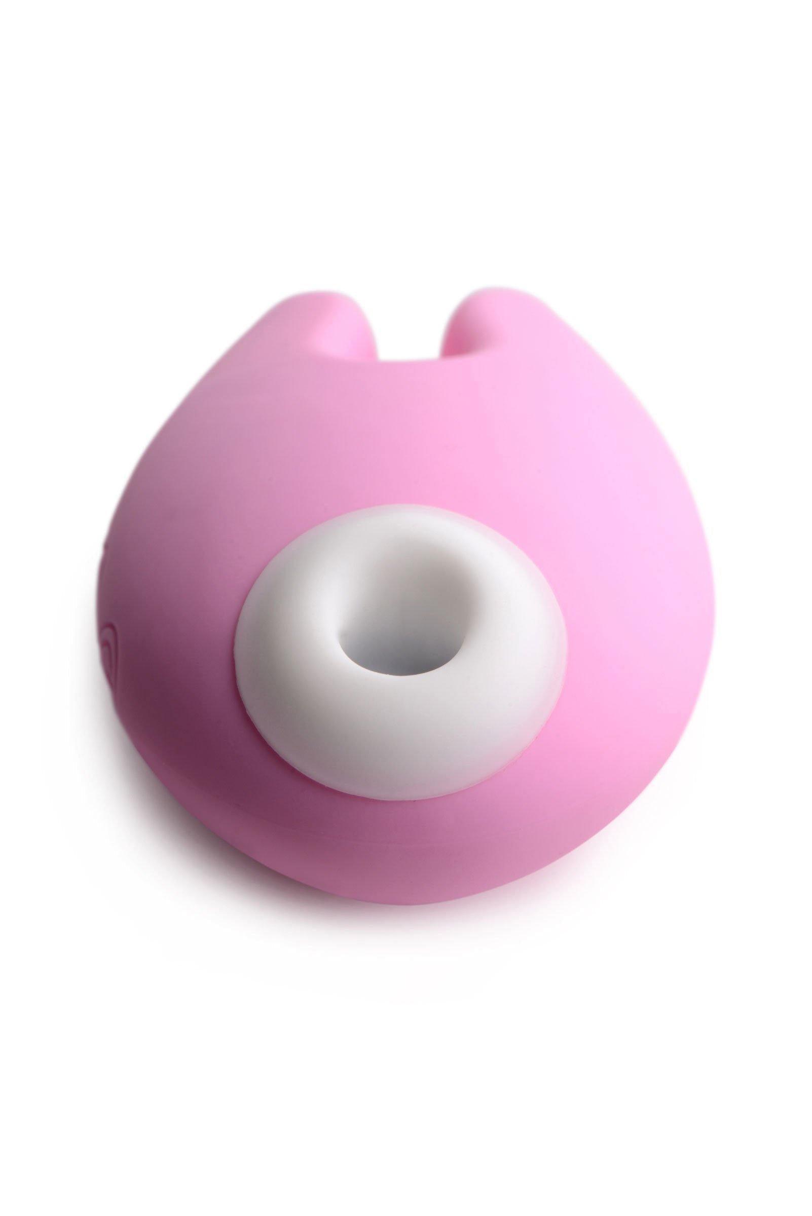 Sucky Bunny Silicone Clitoral Stimulator - Pink - My Sex Toy Hub