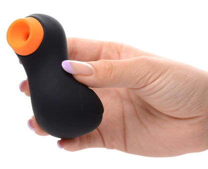 Sucky Ducky Silicone Clitoral Stimulator - Black - My Sex Toy Hub