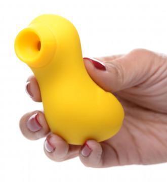 Sucky Ducky Silicone Clitoral Stimulator - Yellow - My Sex Toy Hub