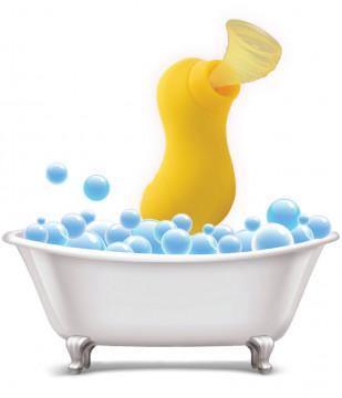 Sucky Ducky Silicone Clitoral Stimulator - Yellow - My Sex Toy Hub