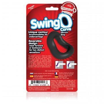 Swingo Curve - 6 Count Box - Black - My Sex Toy Hub