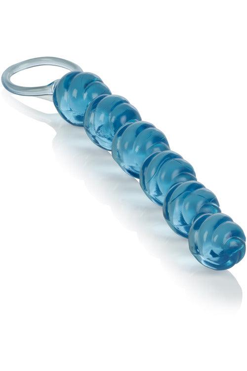 Swirl Pleasure Beads - Blue - My Sex Toy Hub