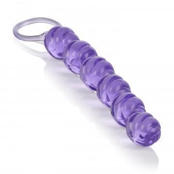 Swirl Pleasure Beads - Purple - My Sex Toy Hub