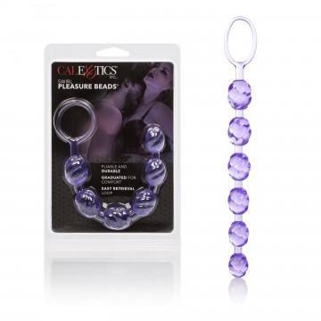 Swirl Pleasure Beads - Purple - My Sex Toy Hub