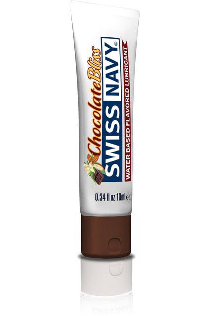 Swiss Navy Chocolate Bliss Water-Based Lubricant 10ml - My Sex Toy Hub
