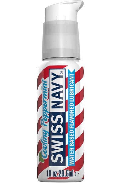 Swiss Navy Cooling Peppermint Lubricant 1oz 29.5ml - My Sex Toy Hub