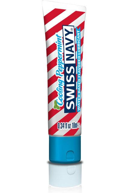 Swiss Navy Cooling Peppermint Water-Based Lubricant 10ml - My Sex Toy Hub