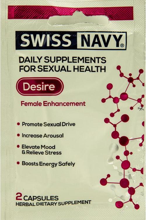 Swiss Navy Desire Female Enhancement - 2 Ct Single Pack - My Sex Toy Hub