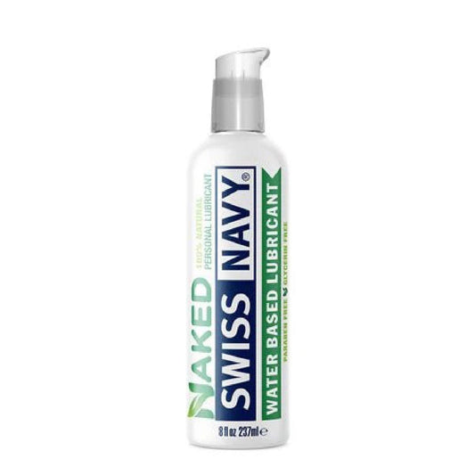 Swiss Navy Naked Water Based Lubricant 8 Oz - My Sex Toy Hub