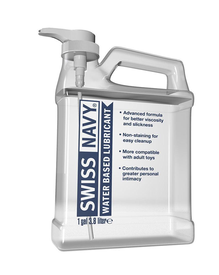 Swiss Navy Water-Based Lubricant 1 Gallon - My Sex Toy Hub