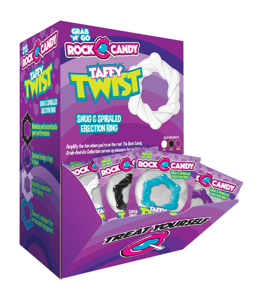 Taffy Twist 24 Pk Display - Assorted - My Sex Toy Hub