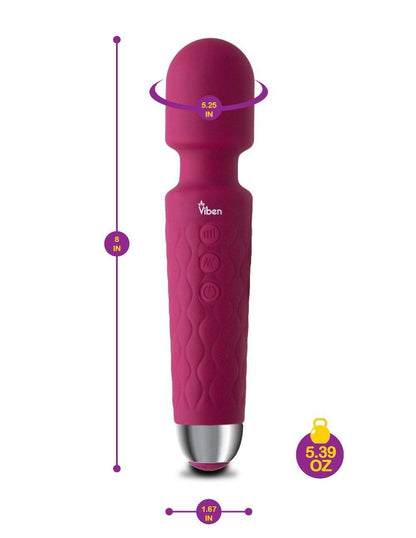 Tempest - Ruby - Intense Wand Massager - My Sex Toy Hub