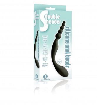 The 9's S-Double Header Double Ended Silicone Beads - My Sex Toy Hub