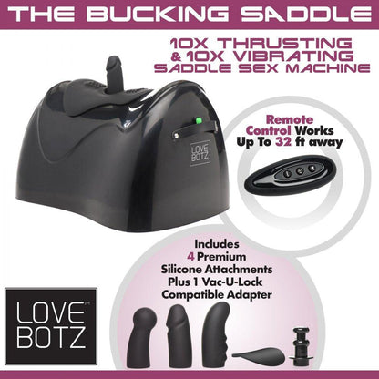 The Bucking Saddle 10X Thrusting and Vibrating Saddle Sex Machine - My Sex Toy Hub