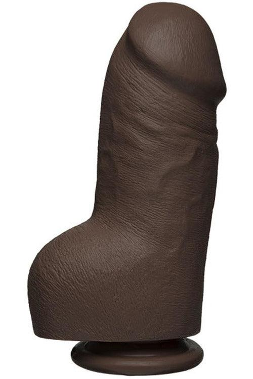 The D - Fat D - 8 Inch With Balls - Firmskyn - Chocolate - My Sex Toy Hub