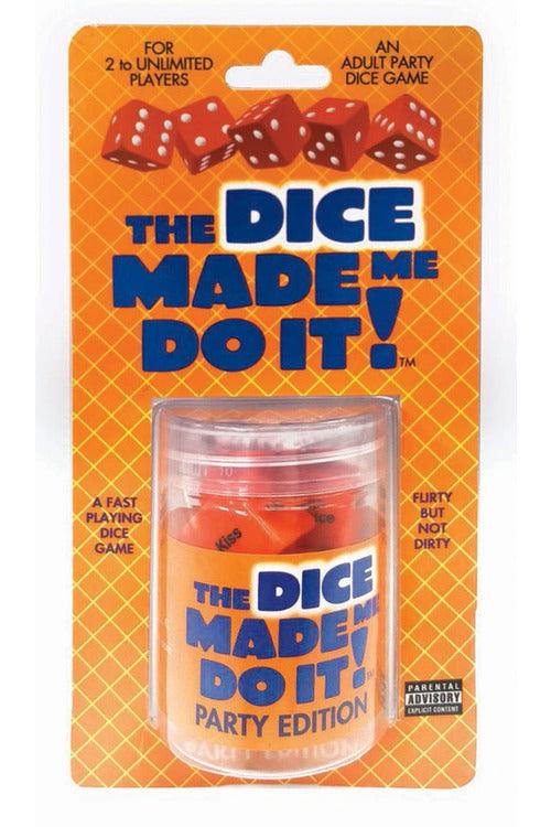 The Dice Made Me Do It - Party Edition - My Sex Toy Hub
