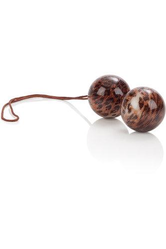 The Leopard Duo Tone Balls - My Sex Toy Hub