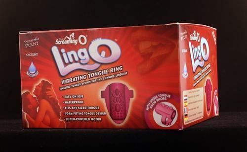 The Ling-O Vibrating Tongue Ring - 12 Count Box - My Sex Toy Hub