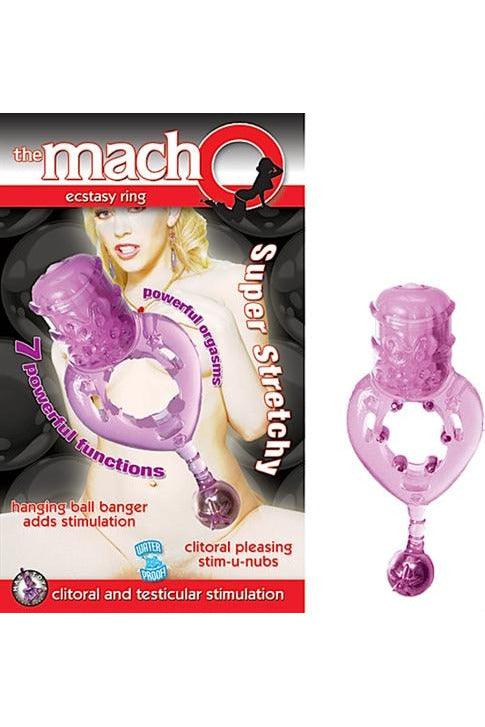 The Macho Ecstasy Ring Purple - My Sex Toy Hub