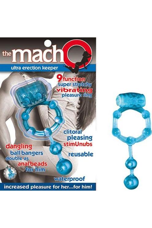 The Macho Ultra Erection- Keeper Blue - My Sex Toy Hub