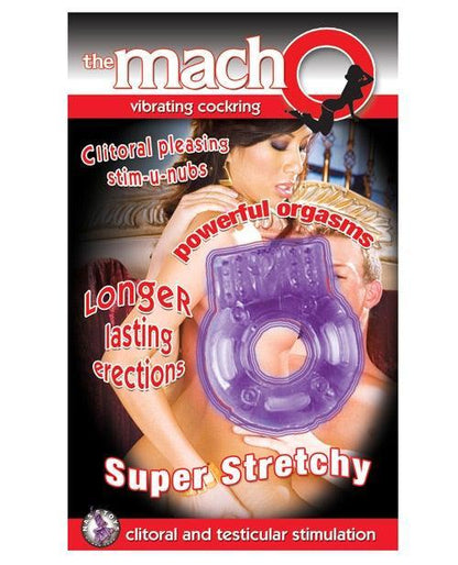 The Macho Vibrating - Cock Ring - My Sex Toy Hub