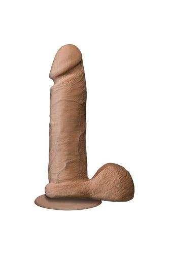 The Realistic Cock Ultraskyn 6 Inch - Brown - My Sex Toy Hub
