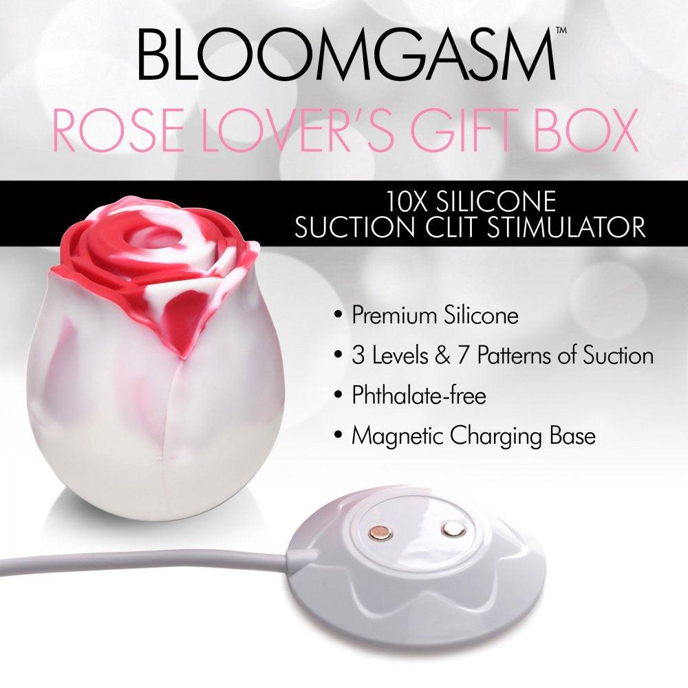 The Rose Lovers Gift Box 10x Clit Suction Rose - Swirl - My Sex Toy Hub