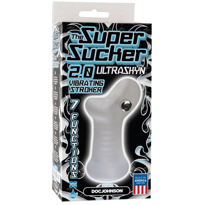 The Super Sucker Masturbator 2.0 - Clear - My Sex Toy Hub