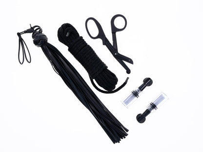 Tied and Twisted Bondage Kit - Black - My Sex Toy Hub