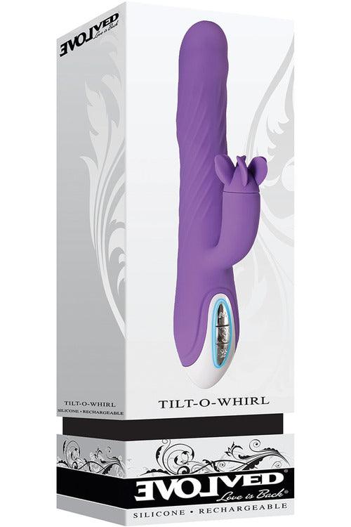 Tilt-O-Whirl Lavander Vibe - My Sex Toy Hub
