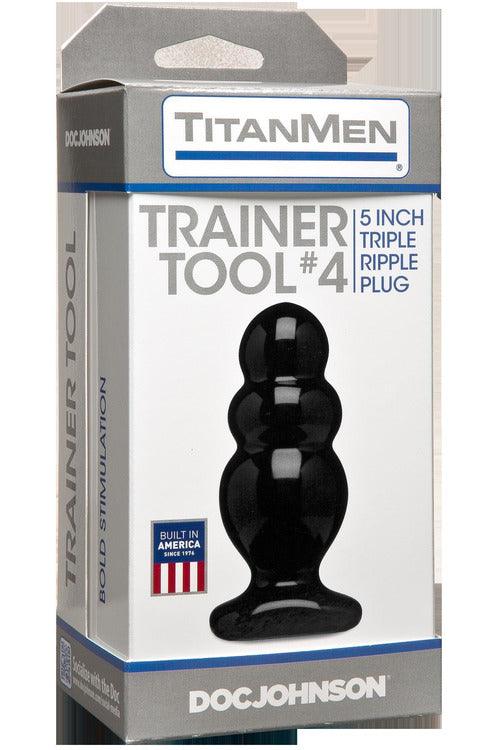 Titanmen Tool - Trainer #4 - Black - My Sex Toy Hub