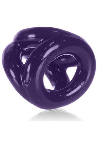Tri Sport 3 Ring Sling Atomic Jock - Eggplant - My Sex Toy Hub