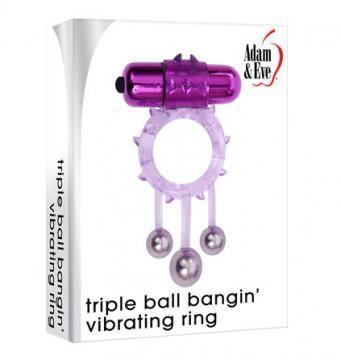 Triple Ball Bangin Vibrating Ring - My Sex Toy Hub