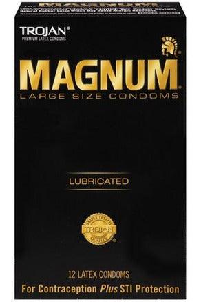 Trojan Magnum - 12 Pack - My Sex Toy Hub