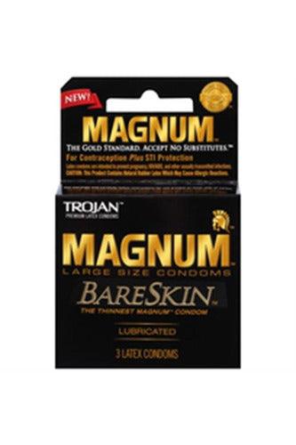 Trojan Magnum Bareskin - 3 Pack - My Sex Toy Hub