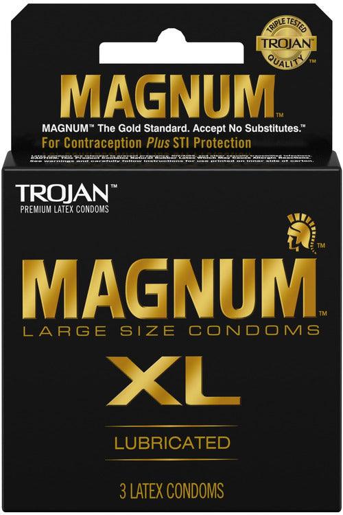 Trojan Magnum XL - 3 Pack - My Sex Toy Hub