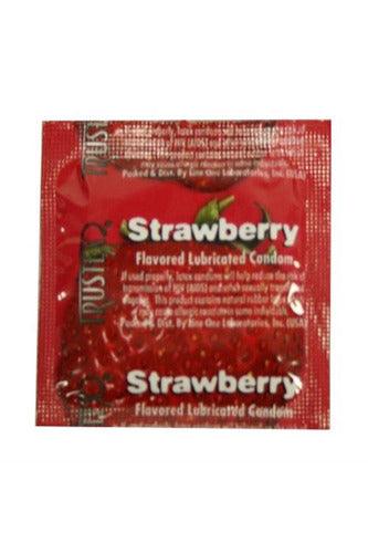 Trustex Flavored Lubricated Condoms - 3 Pack - Strawberry - My Sex Toy Hub