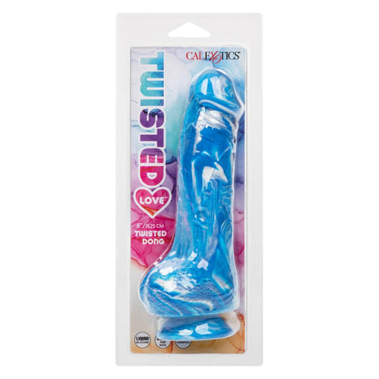 Twisted Love Twisted Dong - Blue - My Sex Toy Hub