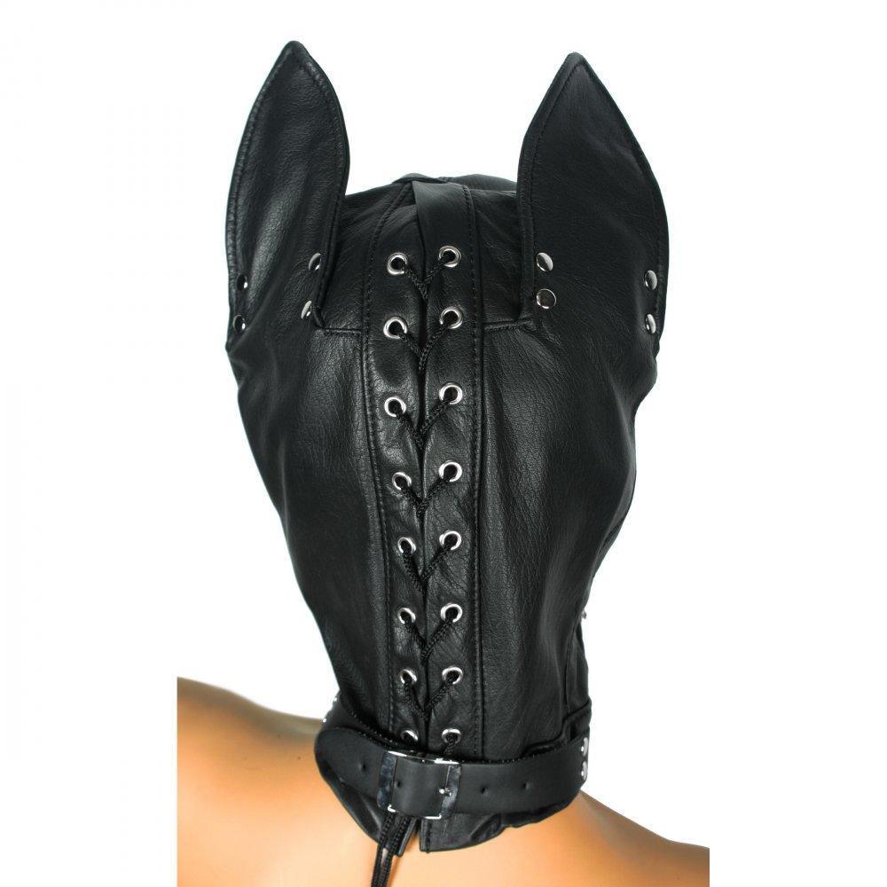Ultimate Leather Dog Hood - My Sex Toy Hub
