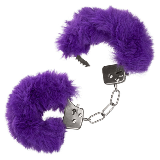 Ultra Fluffy Furry Cuffs - Purple - My Sex Toy Hub