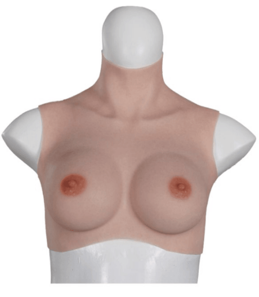 Ultra-Realistic C-Cup Breast Form - Small Ivory - My Sex Toy Hub
