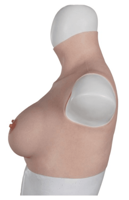 Ultra-Realistic C-Cup Breast Form - Small Ivory - My Sex Toy Hub