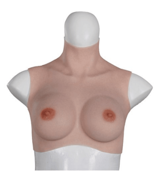 Ultra-Realistic D-Cup Breast Form - Medium Ivory - My Sex Toy Hub