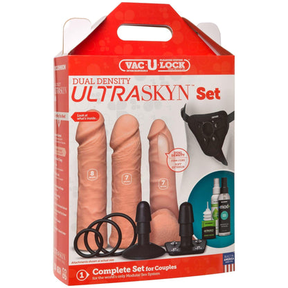 Vac-U-Lock - Dual Density Ultraskyn Set Set - My Sex Toy Hub