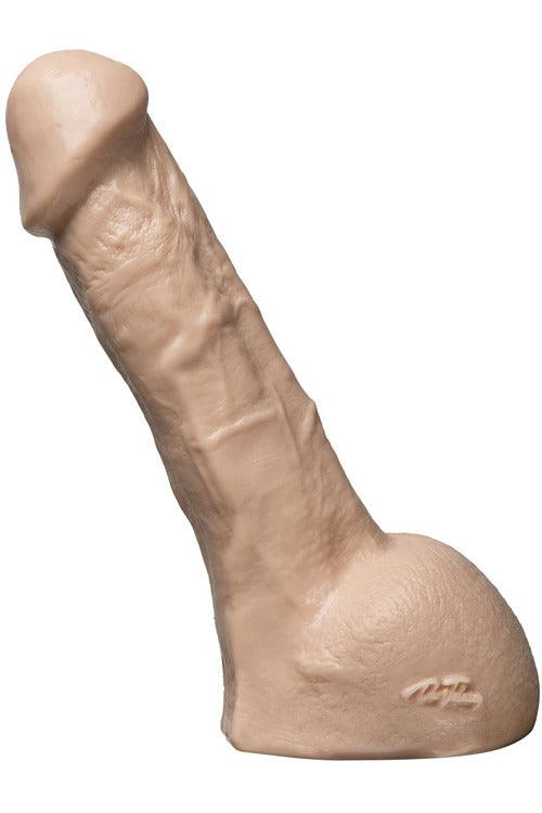 Vac-U-Lock Perfect Erect Realistic Cock - White - My Sex Toy Hub