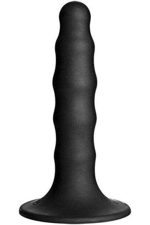Vac-U-Lock - Ripple - Silicone - Black - My Sex Toy Hub