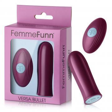 Versa Bullet With Remote - Dark Fucshia - My Sex Toy Hub