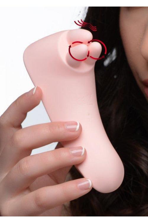 Vibrassage Fondle Vibrating Clit Massager - Pink - My Sex Toy Hub
