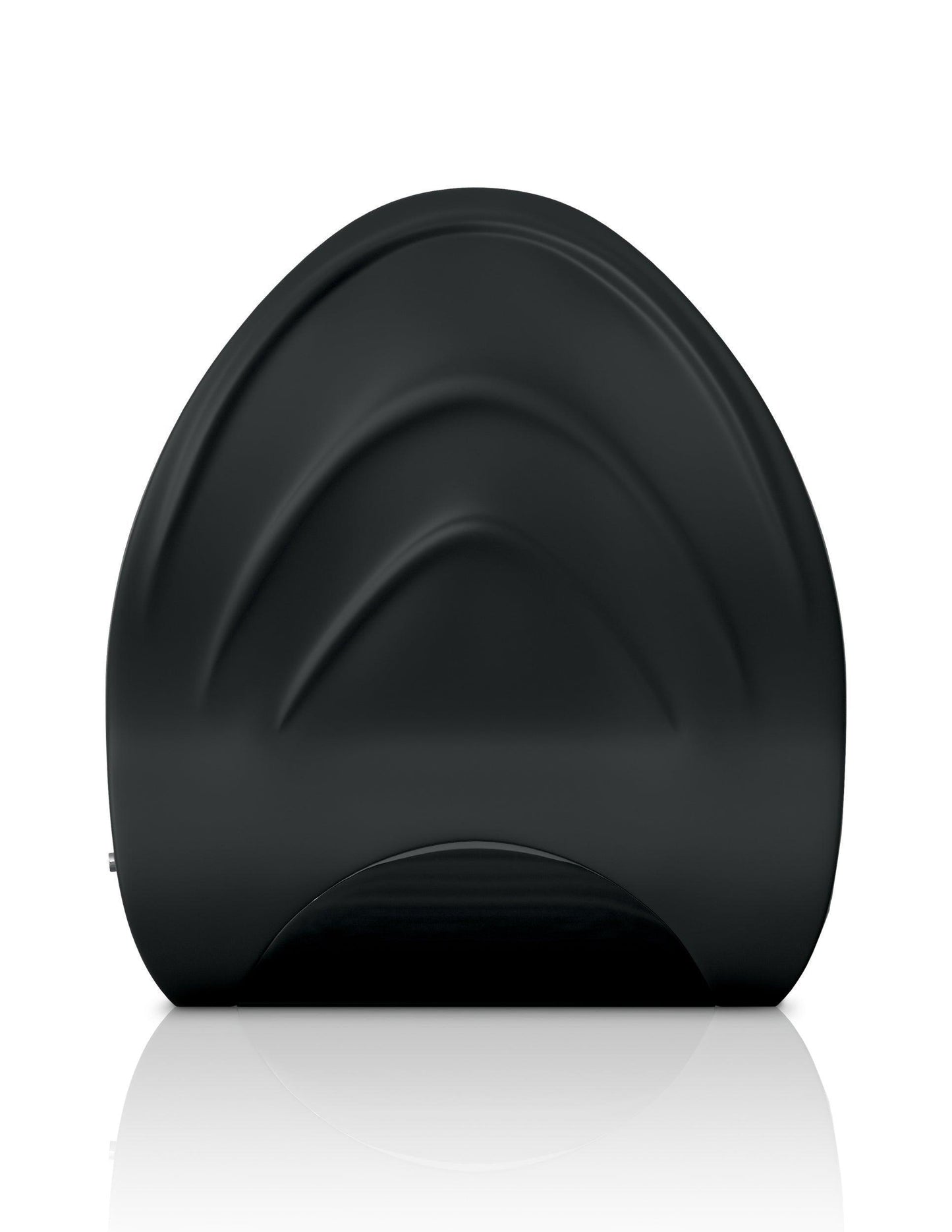 Vibrating Silicone Edger Trainer - Black - My Sex Toy Hub